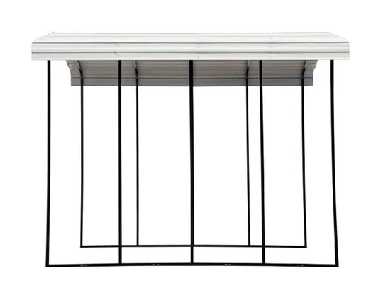 Arrow Carport, 14 ft. x 20 ft. x 14ft. Eggshell 14′ x 20′ x 14′