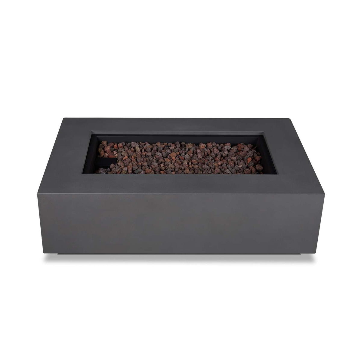 Real Flame Aegean 50″ Rectangle Propane Gas Outdoor Fire Table